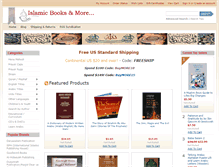 Tablet Screenshot of islamicbooksandmore.com